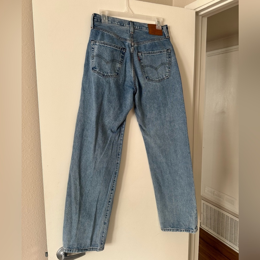 Levi’s 501 ‘90s Straight Leg Jeans | 100% Cotton | Vintage Wash - Picture 3 of 8